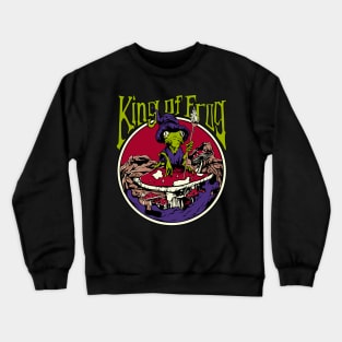 king of frog Crewneck Sweatshirt